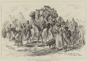 A Guerra no Sudão, Refugiados de Tokar levados para o Acampamento em Trinkitat